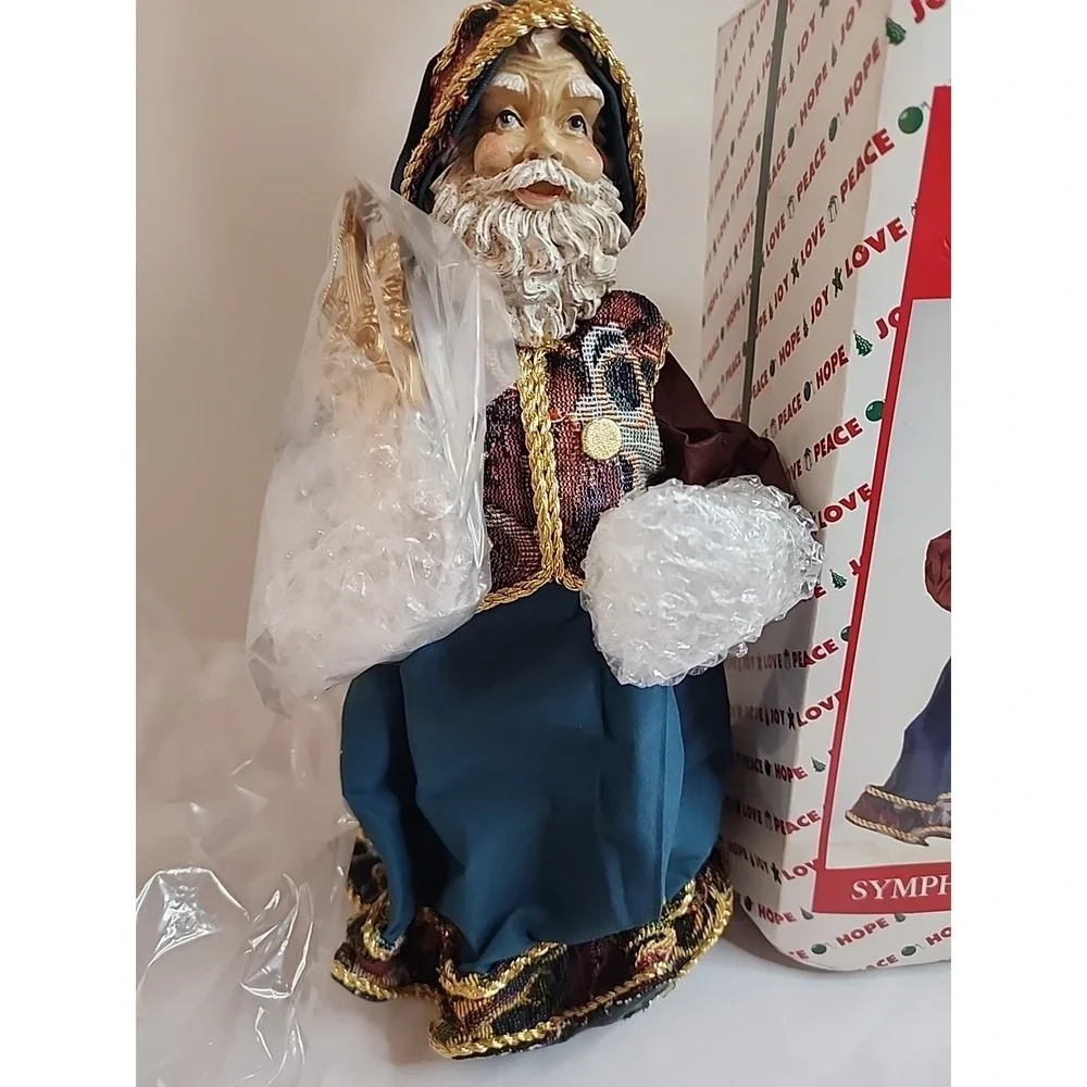 House Of Lloyd Rustic Santa Clause Christmas Tree Topper 14